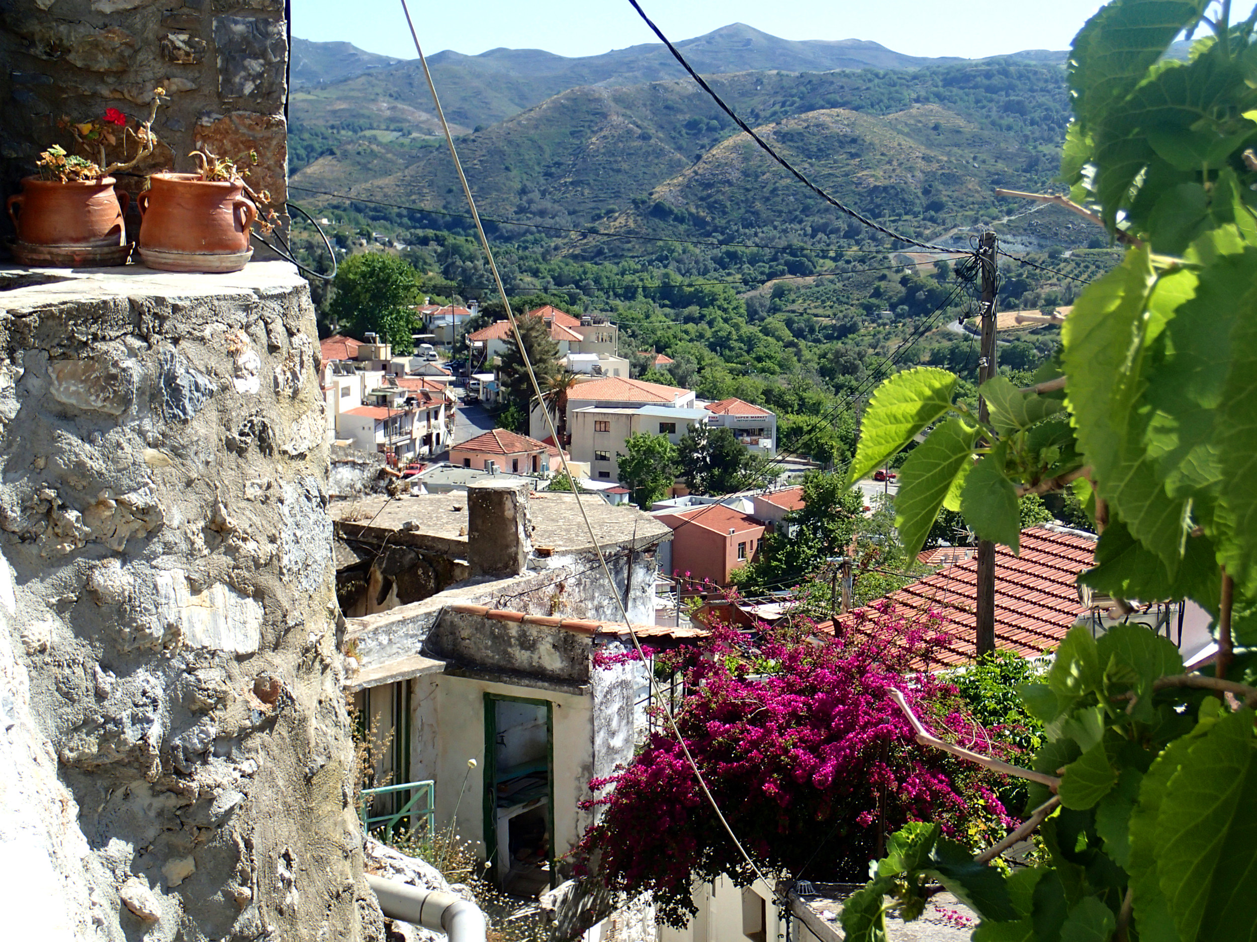 Aspect of the village of Spili